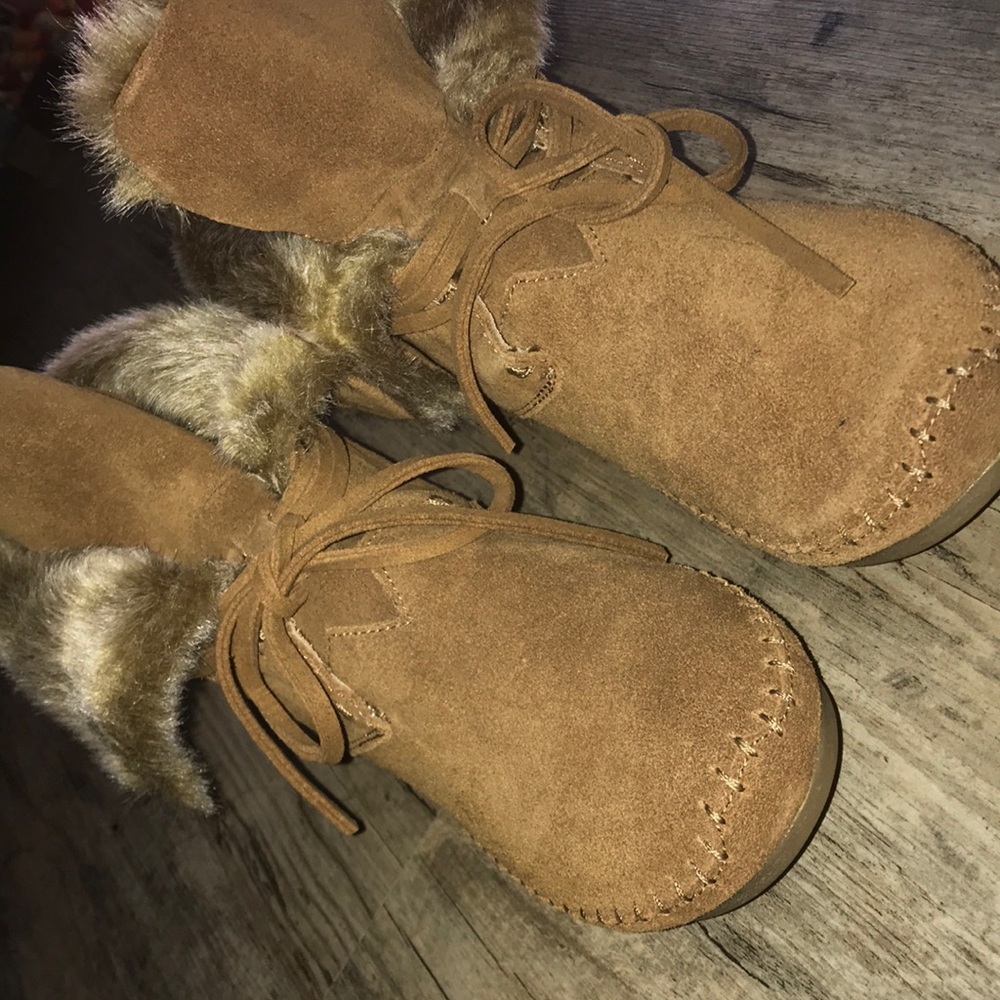 TOMS Moccasins REAL Leather NWOT